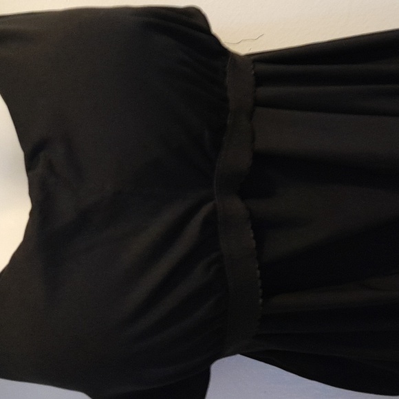 NWOT Venus black racerback  tankini bathingsuit top size 10. - Picture 6 of 7